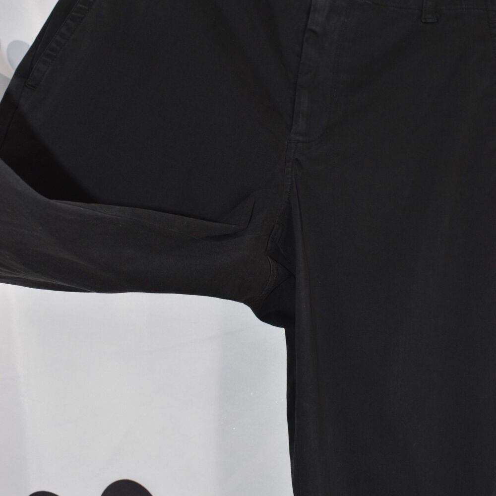 Vince Owen Twill Garment Dyed Pants Classic Fit Washed Soft Black Size Small - Picture 3 of 9